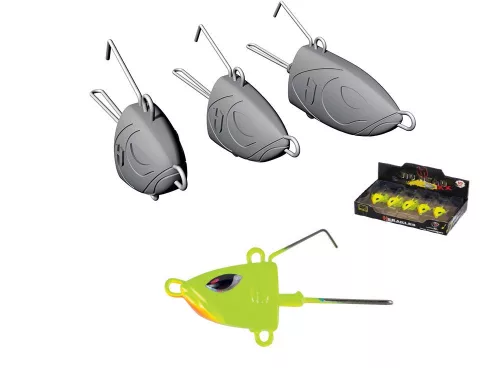 JIG FEJ ÓLOM HERAKLES XX 80gr Chartreuse
