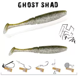 Herakles GHOST SHAD 5cm GREEN SHAD