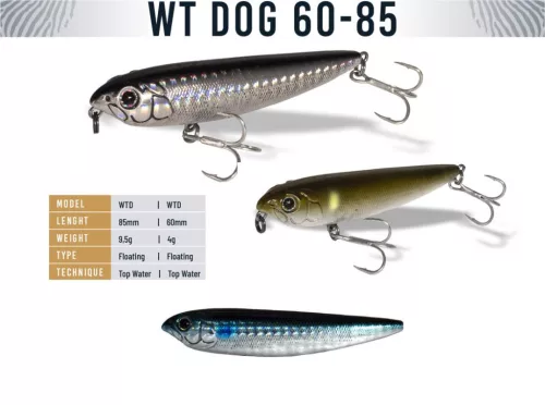 HERAKLES WT-DOG 60 6cm 4gr Blue Fish