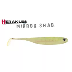 Herakles MIRROR SHAD 3.2" 8.1cm GHOST CHARTREUSE