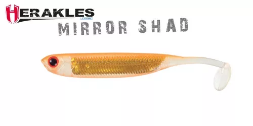 Herakles MIRROR SHAD 3.2" 8.1cm ORANGE GOLD