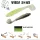 Herakles VIBER SHAD 3.8" 9.7cm BLACK CHARTREUSE
