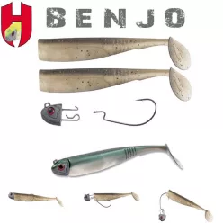 Herakles COMBO HOROG BENJO SHAD 3" 7.5cm SHINER