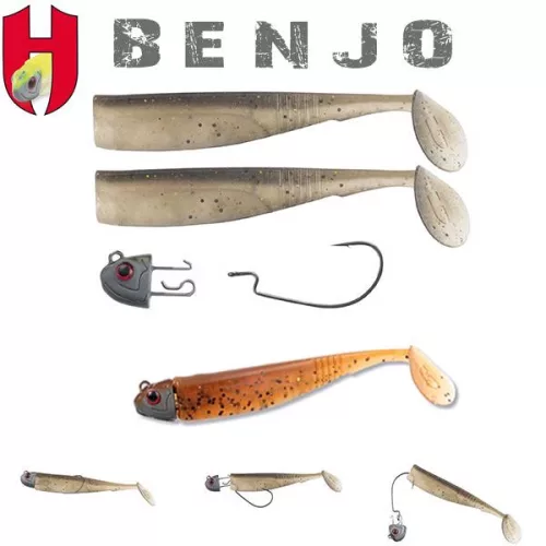 Herakles COMBO HOROG BENJO SHAD 3" 7.5cm MOTOR PEPPER