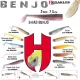 Herakles BENJO SHAD 3" 7.5cm WHITE SILVER