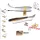 Herakles LEFTAIL WORM 3.4" 8.6cm FLOATING Smoker