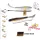 Herakles LEFTAIL WORM 3.4" 8.6cm Shiner Melon