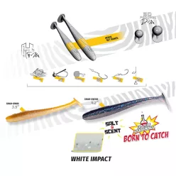 Herakles SHAD-OW85 3.5" 8.9cm White Impact