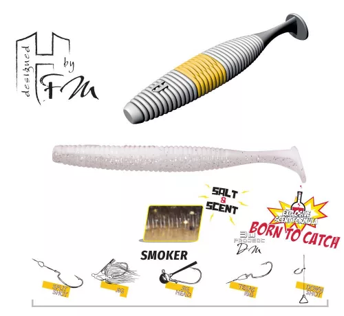 Herakles FAT SHAD-OW105 4.2" 10.5cm Smoker