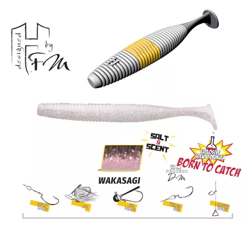 Herakles FAT SHAD-OW105 4.2" 10.5cm Wakasagi