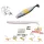 Herakles FAT SHAD-OW105 4.2" 10.5cm White Impact