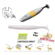 Herakles FAT SHAD-OW105 4.2" 10.5cm Chartreuse Impact