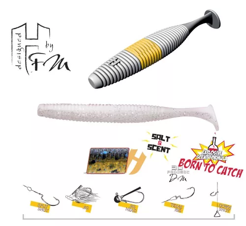 Herakles FAT SHAD-OW105 4.2" 10.5cm Dragonfly