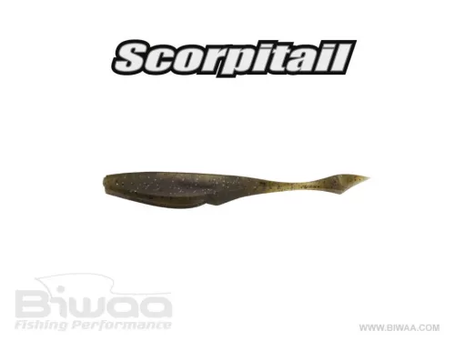 BIWAA SCORPITAIL 4" 10cm 002 Green Pumpkin