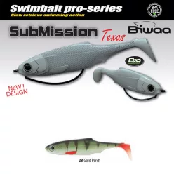 BIWAA SUBMISSION 4" 10cm 28 Gold Perch