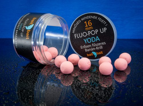 Bait Bait YODA - Fluo Pop Up Méret: 12 mm / Kiszerelés: 30 g