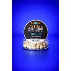 Bait Bait Mentor-Flou Method Dumbel White-Wafter