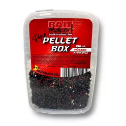 BAIT MAKER RAPID PELLET BOX FŰSZER AROMÁVAL 400 G+150 ML