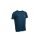 NASH Make It Happen Badge Pocket T Shirt Navy Blue XXXL