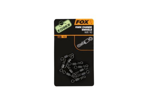 FOX Edges kwik change swivels gyorskapcsos forgó Méret:7 10db/csomag