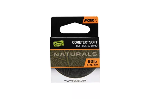 Fox Edges Naturals Coretex Soft 20m 35lb 15.8kg