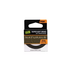   Fox Edges Naturals Super Soft Braided Hooklength 20m 25lb 11.3kg