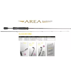   Herakles AREA ELISIUM ONE HEO180XUL 6' 180cm 0.5-2.5gr Ultra Light