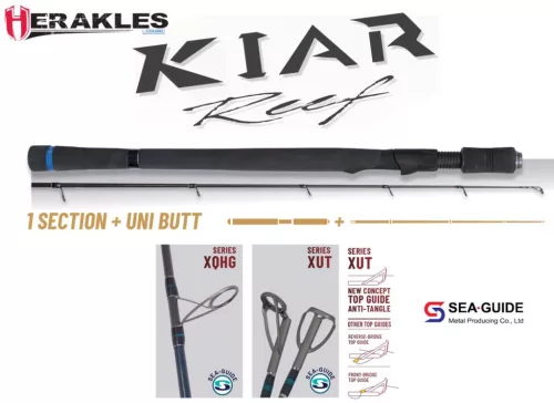 Herakles KIAR REEF HKR2-760H 7'6" 230cm 15-45gr Heavy