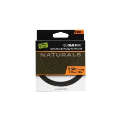 Fox Submerge Naturals Sinking Braid 300m 0.25mm 45lb 20.4kg
