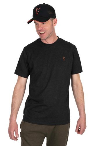 Fox Collection T Póló - Black/Orange - M