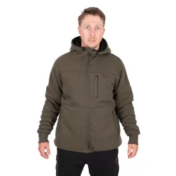 Fox Collection Sherpa Hoody Green/Black XL