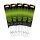 Fox EOS Carp Ready Rigs x 3 - Wide Gape size 6 Barbless (20lb)