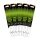 FOX Carp Ready Rigs x 3 - Wide Gape size 8 Barbless (20lb)