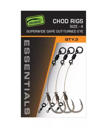 Fox Edges SWOG Chod Rigs Size 6 3pcs