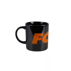 Fox Black and Orange Logo Ceramic Mug