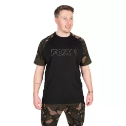 Fox Black Camo Outline T-Shirt 2XL