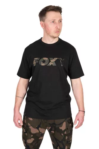 Fox Black Camo Logo T-Shirt XL