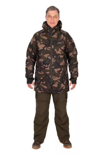 Fox Camo Sherpa-Tec 3 4 Jacket Ltd L