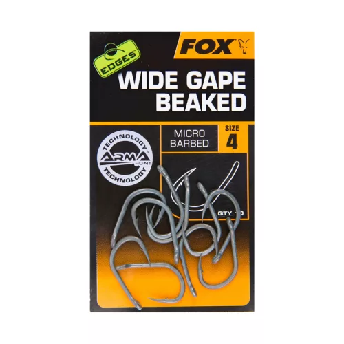 Fox Edges Armapoint Wide gape Beaked Size 8