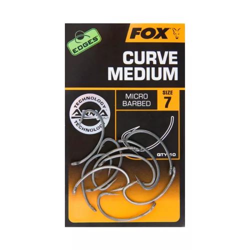 Fox Edges Armapoint Curve Shank Medium Size 4