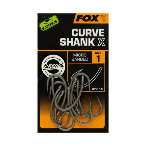 Fox Edges Curve Shank X Size 1