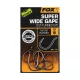 Fox Edges Armapoint Super Wide Gape Outturned Eye Size 6