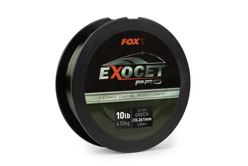 Fox Exocet Pro Low Vis green 0.331mm 16lbs 7.27kgs 1000m