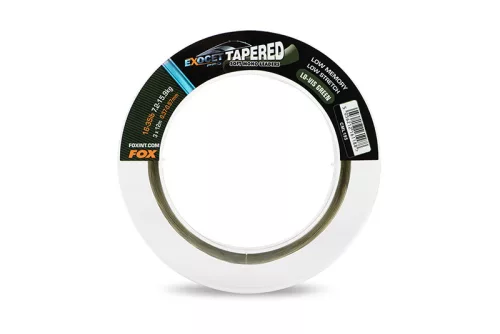 Fox Exocet Pro Low Vis green Tapered Leaders 16-35LB 0.37- 0.57mm 3pcs
