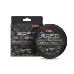 FOX Soft Steel Fleck Camo Mono 24lb (10.9kg) 0.40mm x 1000m