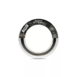 Fox Soft Steel Fleck Camo Leader 35lb 15.9kg 0.50mm 100m 