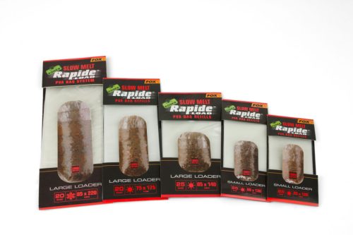 FOX Edges Rapide Refills Slow Melt PVA Tasak utántöltő 85mmx220mm x 20 bags