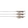 Edges Camo 30lb Submerge Lead Clip Leaders 3 pcs