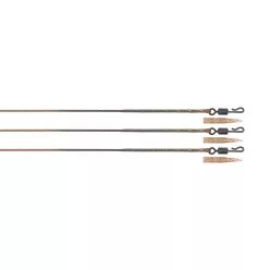 Edges Camo 50lb Leadcore Leaders 3 pcs