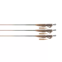 Edges Camo 50lb Leadcore Lead Clip Leaders 3 pcs